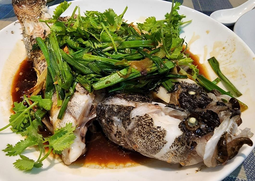 Steamed Fish Hong Kong Style