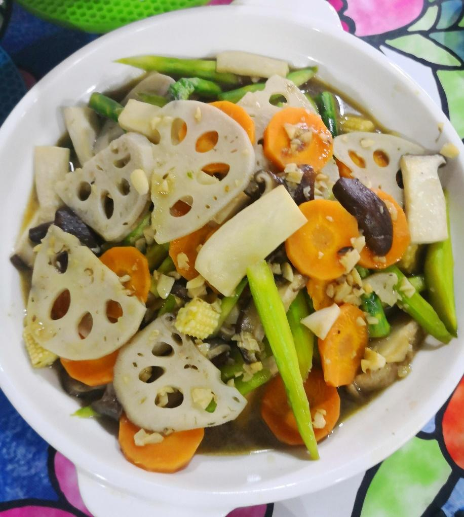 Mixed Vegetables Lotus Root