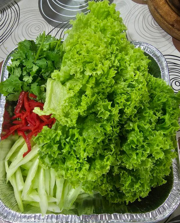 Kong Bak Bao Vegetables
